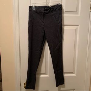 Skinny grey dress pants